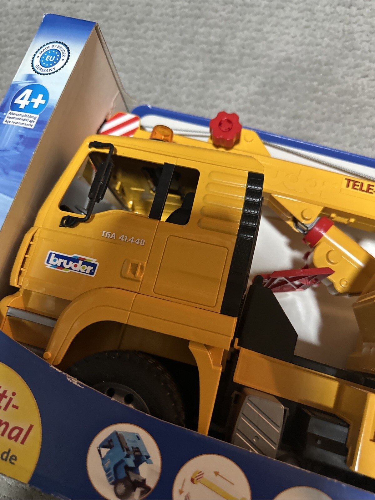 Bruder Tele-Crane TC 4500 Construction Toy Made in Germany Age 4+ New