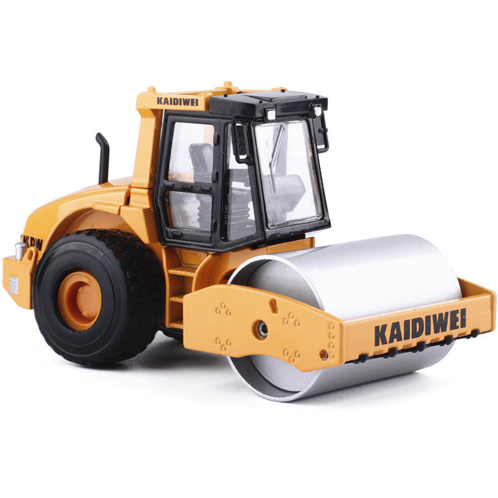 1/50 Road Roller Construction Vehicle Diecast Toy Cars Toys for Boys Kids Gifts