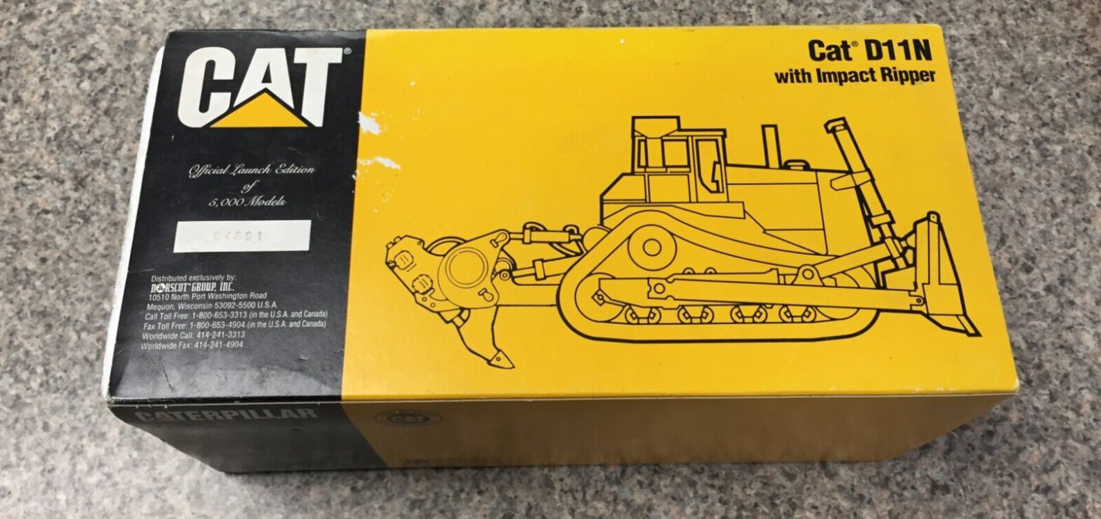 CONRAD 2854 CAT D11N LAUNCH EDITION #4601 OF 5000- VHTF – MAKE OFFERS!!!