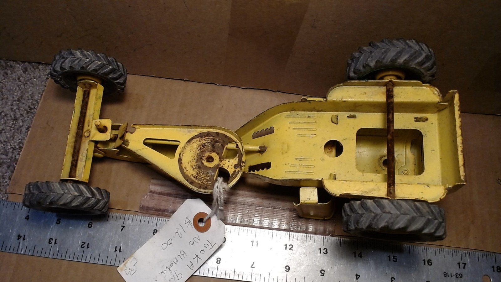 Vintage 1960’s Tonka Mini Tonka Road Grader No.76