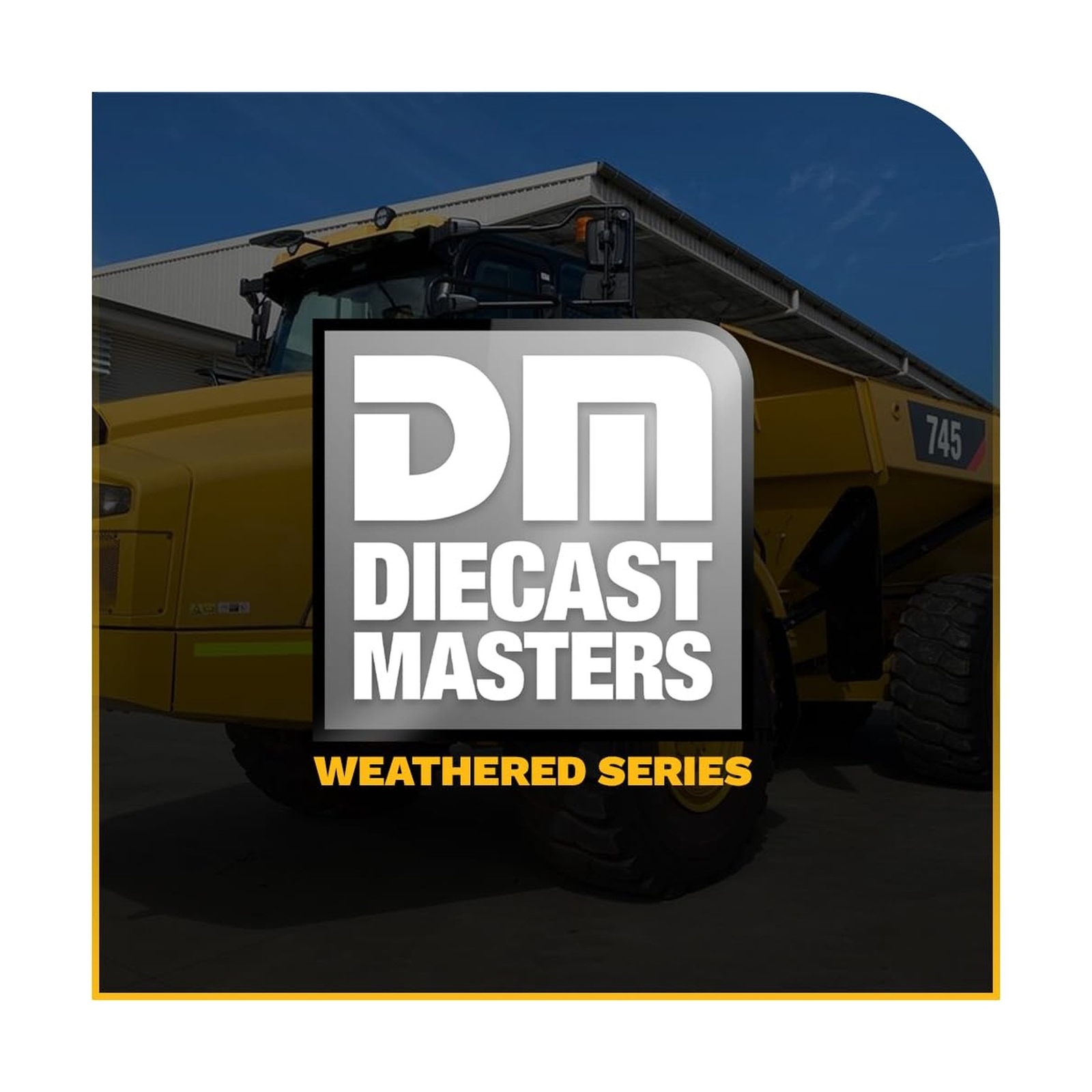 Diecast Masters 1:50 Caterpillar 745 Articulated Dump Truck, Weathered Series…