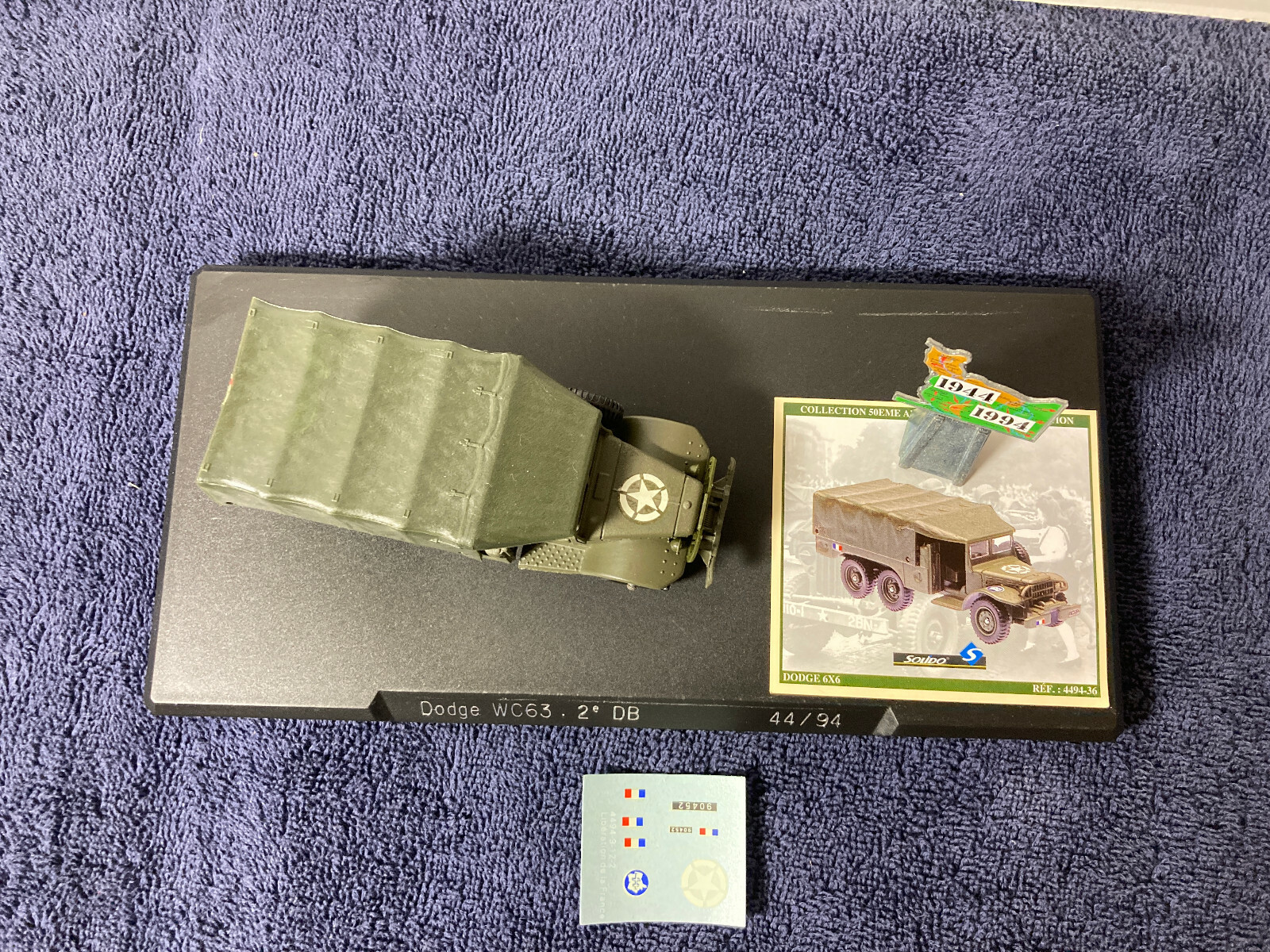 Solido 50th Anniversary (44/94) Liberation Dodge WC63 Truck – Die Cast Boxed