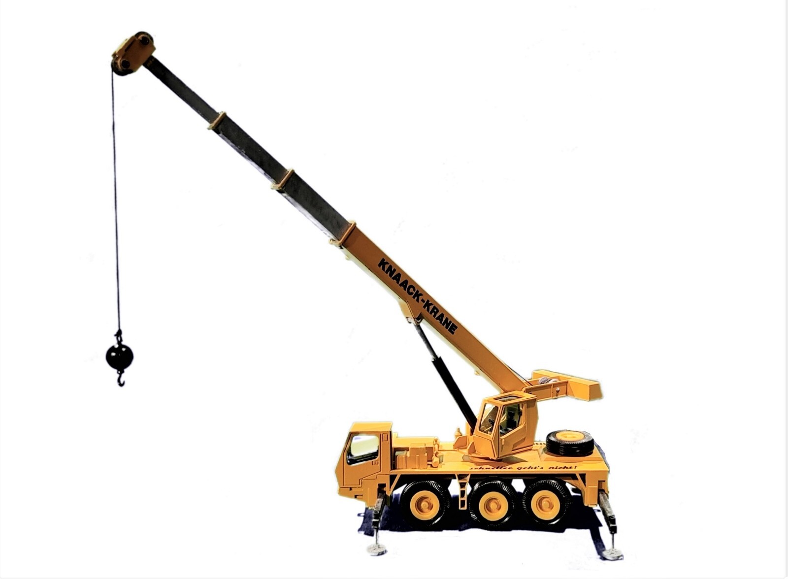 NZG 283.1K Krupp Knaack-Krane 3-Axle Hydraulic Mobile Crane 1/50 Die-cast LN