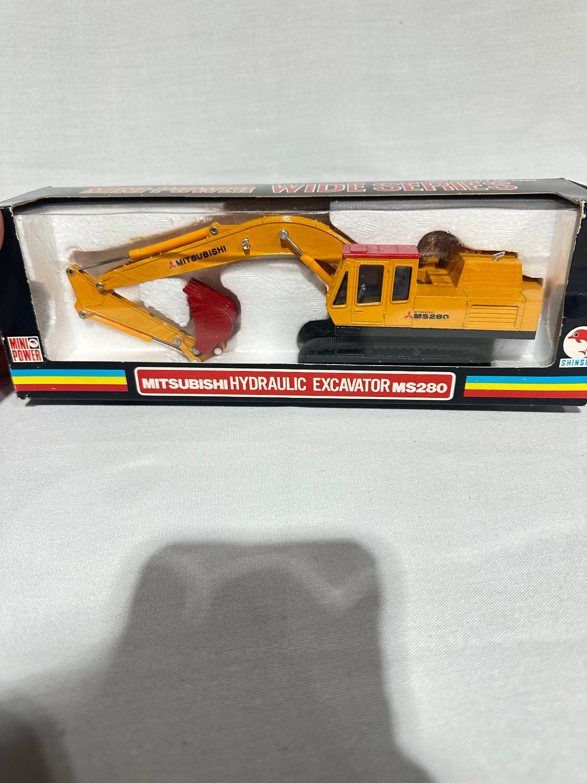 Mitsubishi MS280 Hydraulic Excavator Mini Power By Shinsei 1/48th Scale