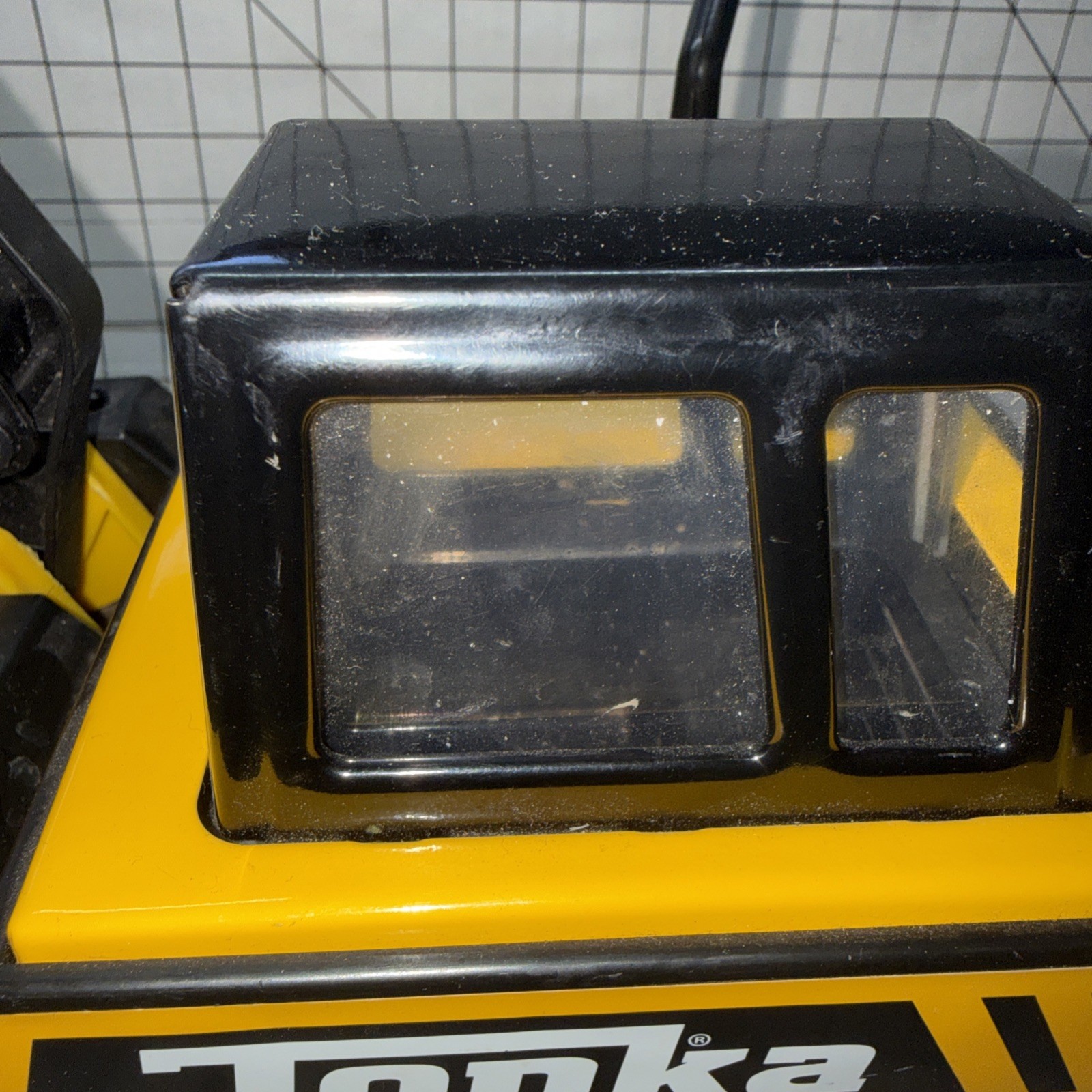 Tonka Steel 952 Classics Excavator Non Powered Construction Vehicle Missing Trac