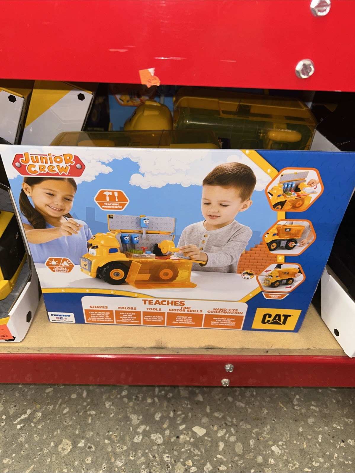 CAT Junior Crew Fix-It Philip – Interactive Construction Truck Toy (Read Below)