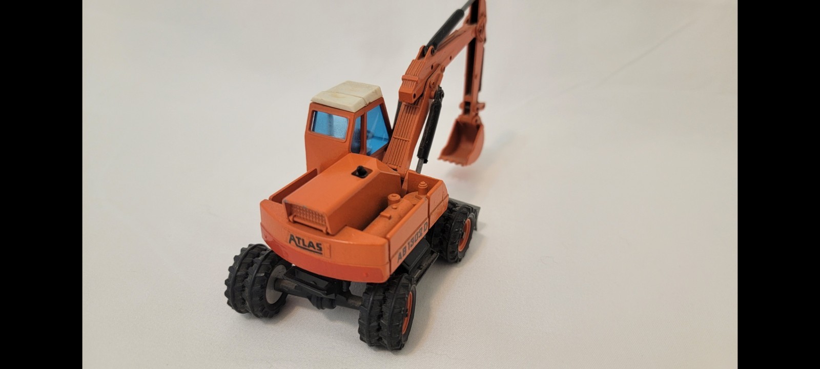 VINTAGE TOY EXCAVATOR ATLAS AB1302D WHEEL SHOVEL CONRAD 1:50 DIECAST MODEL PARTS