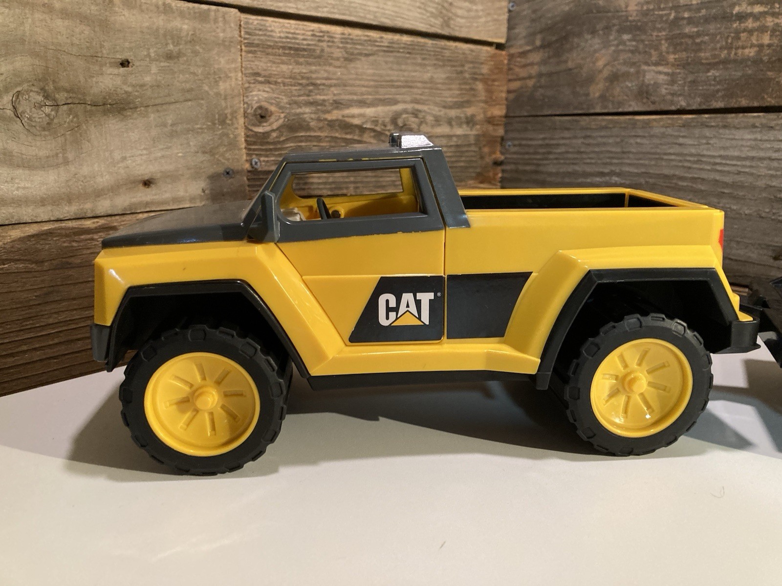 Toy State CAT Truck Trailer & Skid Steer Loader Truck Toy Caterpillar EUC￼