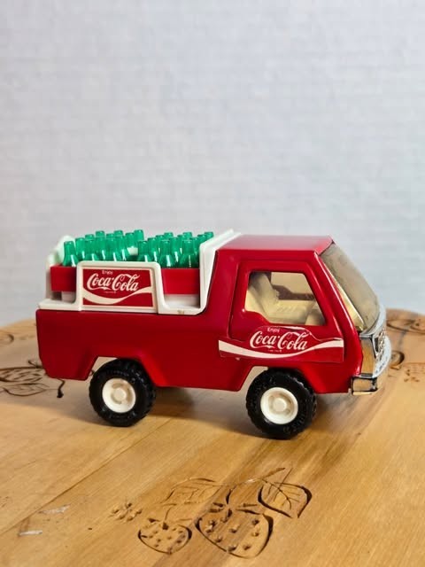 1982 Buddy L red Coca-Cola delivery truck
