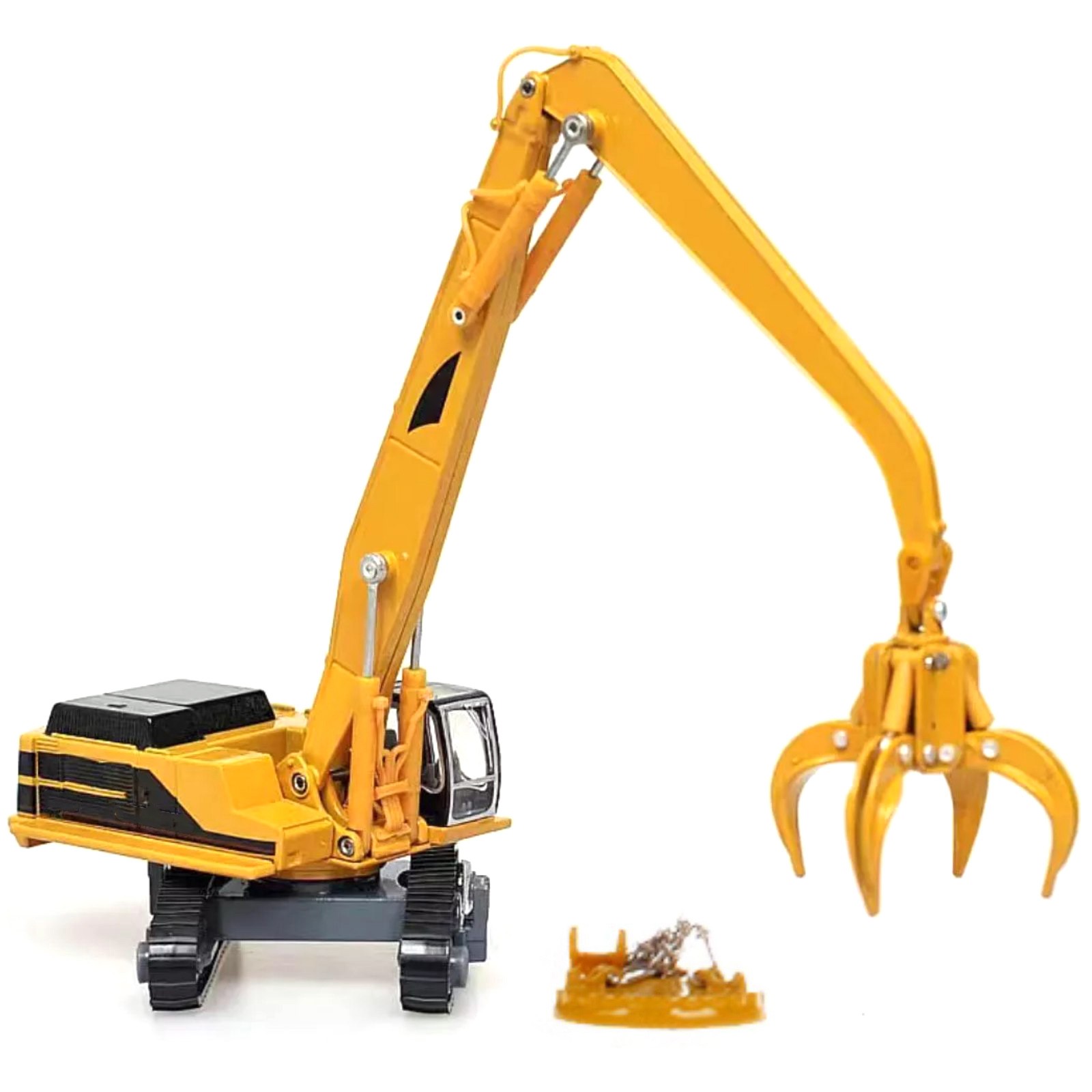 8cm Diecast Alloy 1/87 Scale Metal Material Handling Vehicle Model Craft