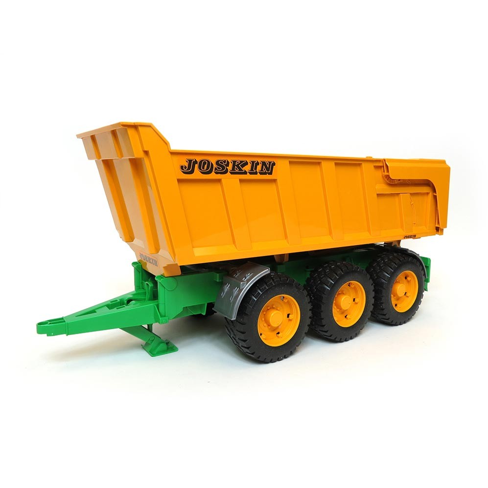 Bruder 1/16 Joskin Dumping Trailer w/ Dump Action and Lifting Tailgate 02212