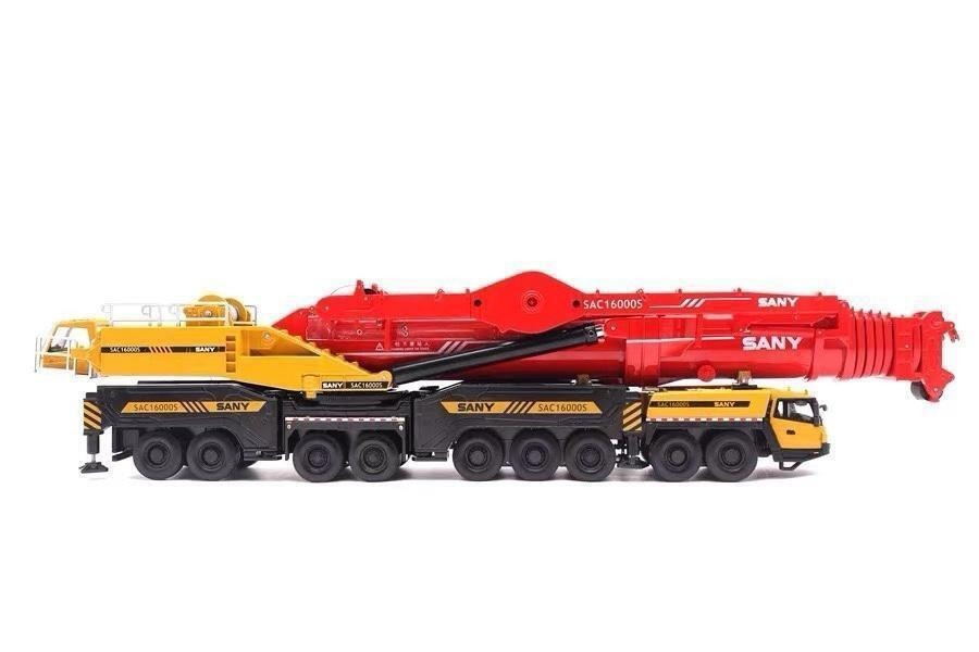 Stock! 1:/50 SAC16000S All Ground Engineering Crane Alloy Collectible Models