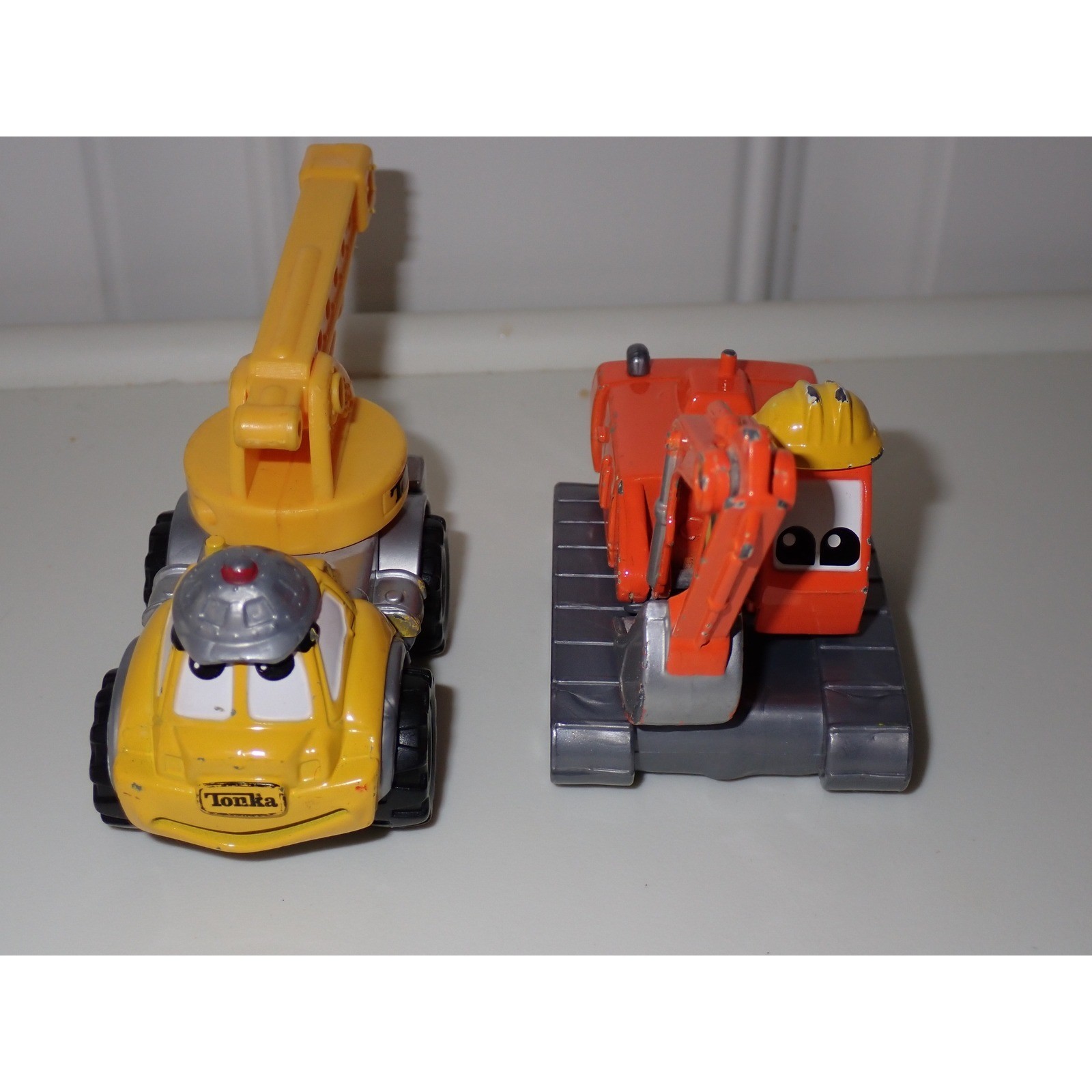 Tonka Kids Chuck & Friends Crane and Excavator Construction Vehicles Set
