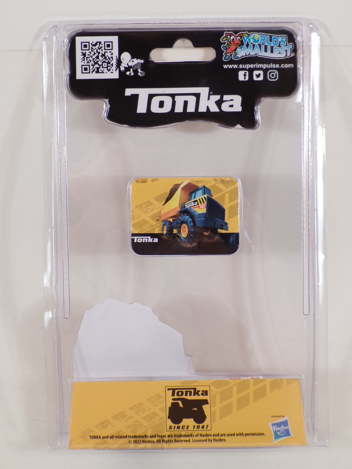 LOT of 12 – World’s Smallest Mini TONKA Mighty Dump Truck Miniature Micro Toy