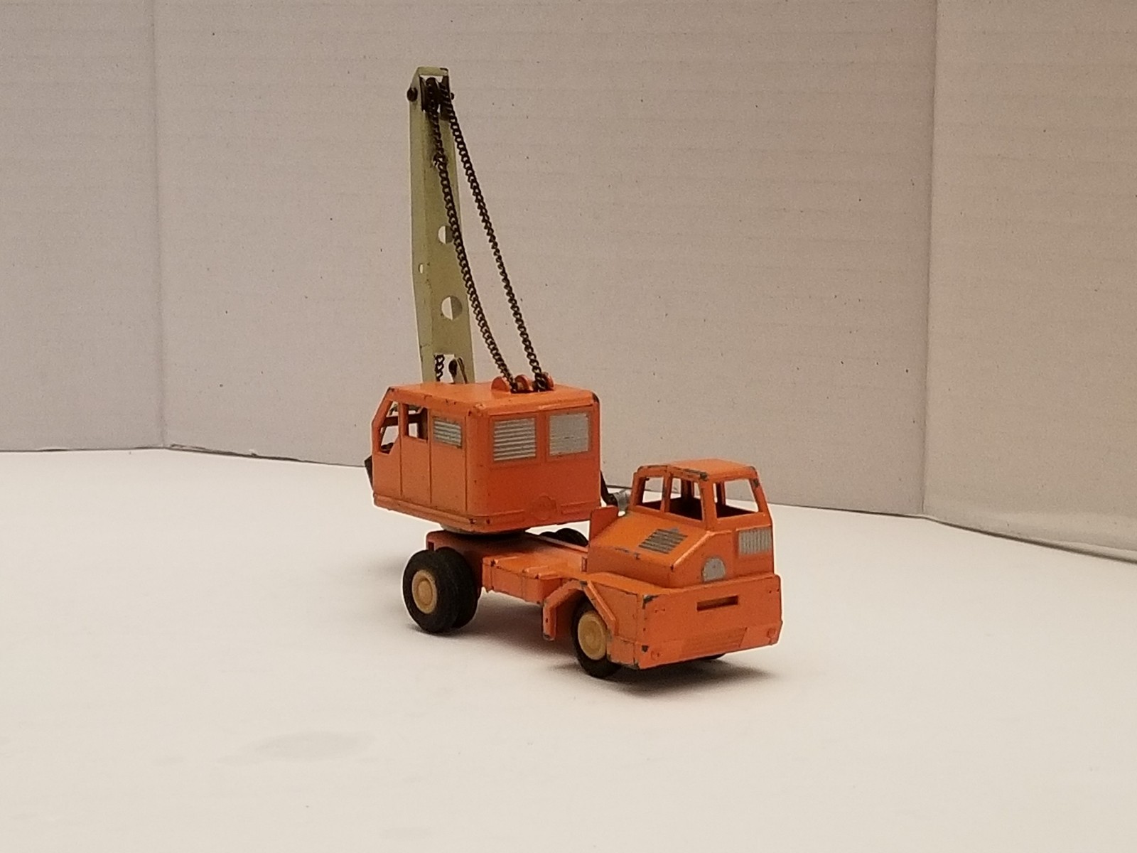 Vintage Gama West Germany Orange Clam Bucket Crane Truck C