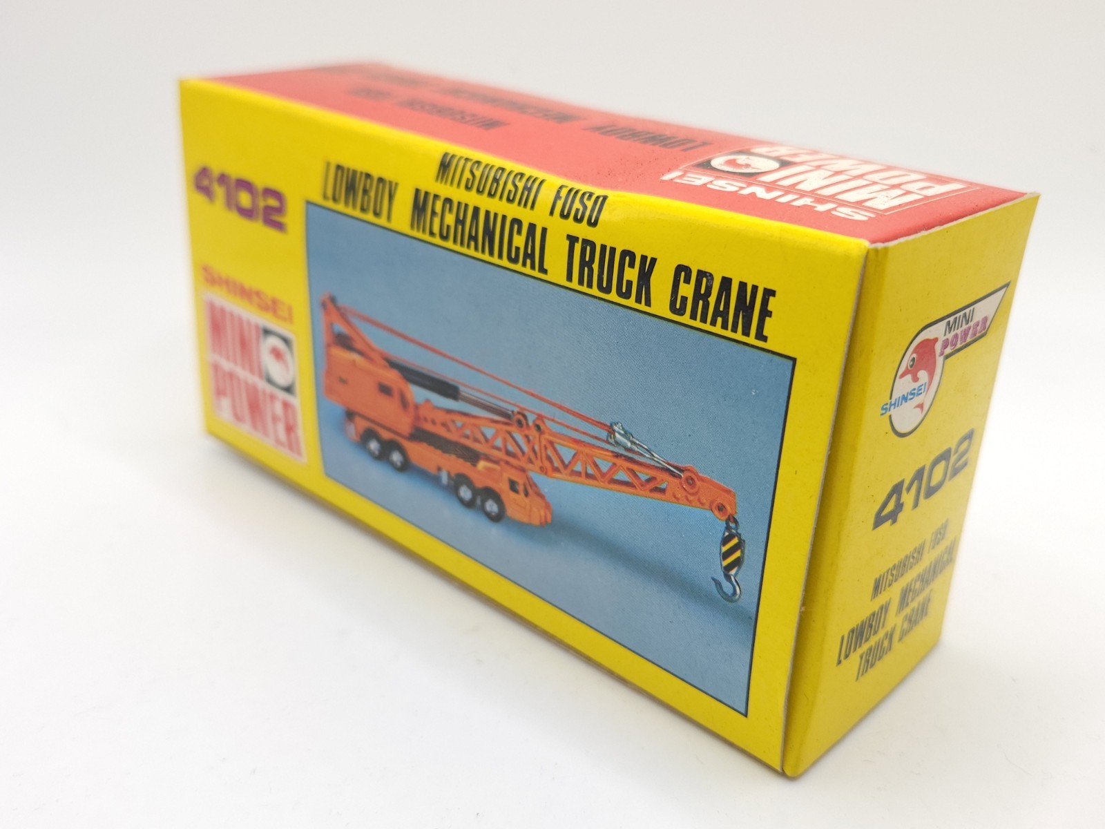 Vintage Shinsei Mini Power 4102 4125 29 Diecast Construction Toy Lot Japan NIB
