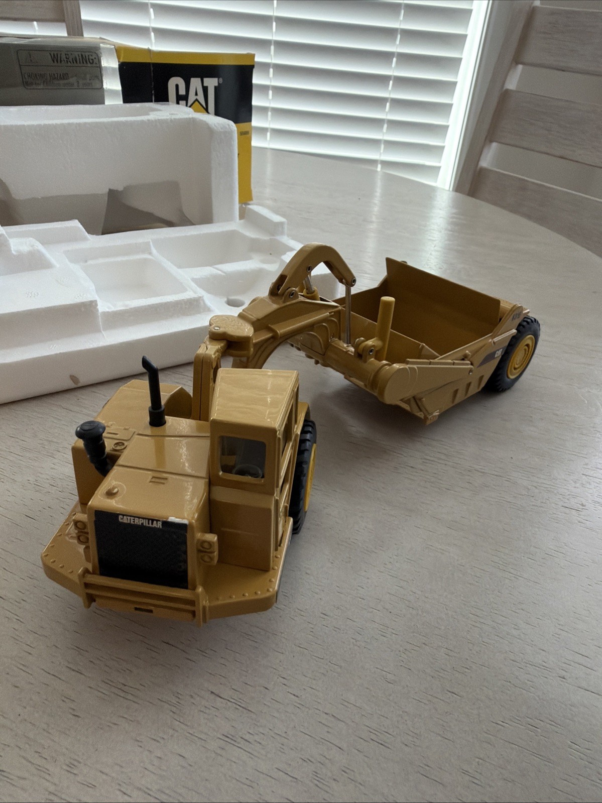 Norscot 1:50 Cat Caterpillar 631E Wheel Tractor Scraper Die Cast