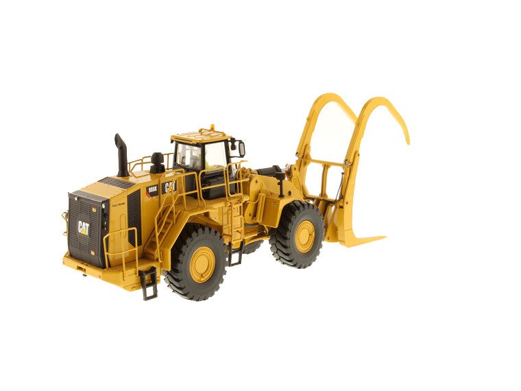 DM 1:50 CAT 988K Caterpillar Wood Handler Model Alloy Vehicle Model 85917