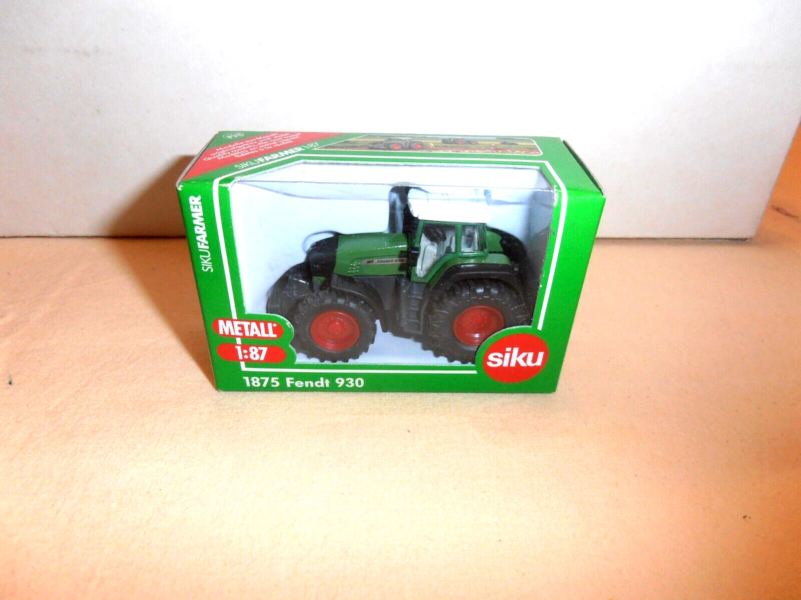 NEW SIKU 1/87 METAL ART.1875 “FANTASTIC TRACTOR FENDT 930” ORIGINAL BOX