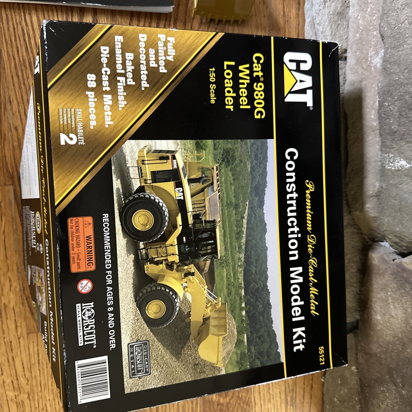 Norscot CATERPILLAR 1/50 Cat 980G Wheel Loader Die Cast Construction Model Kit