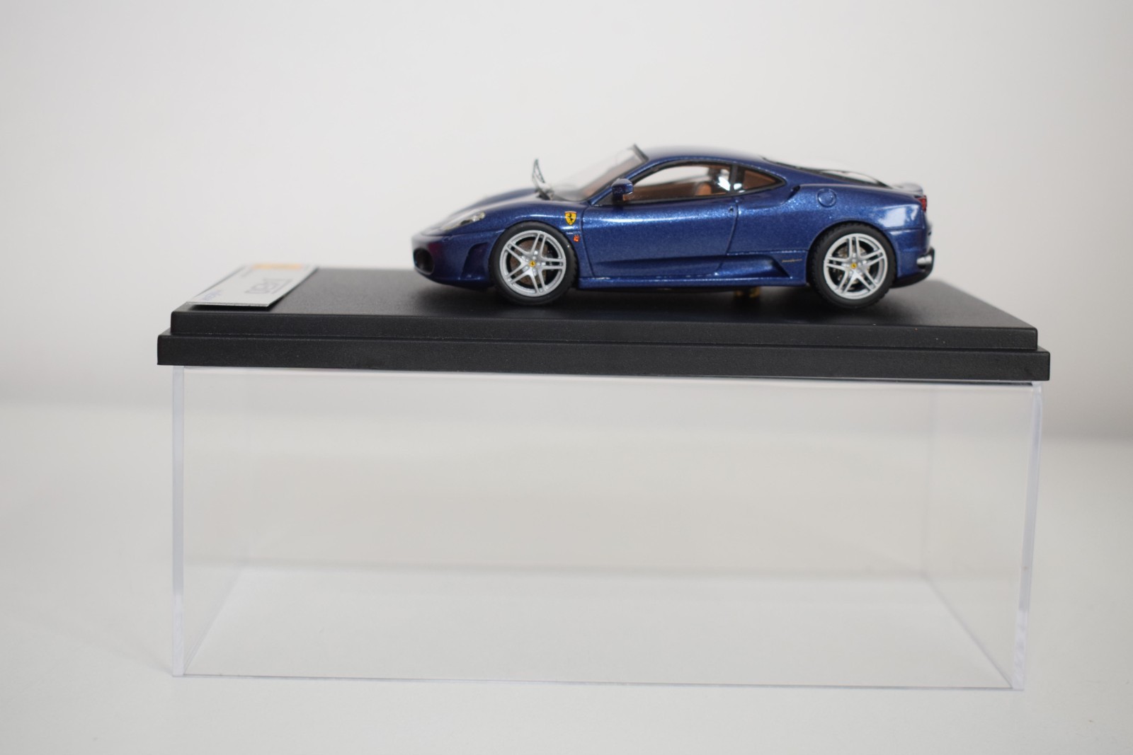 C10 1:43 LOOKSMART LS112C LS112 C FERRARI F430 MET. BLUE MIB RARE