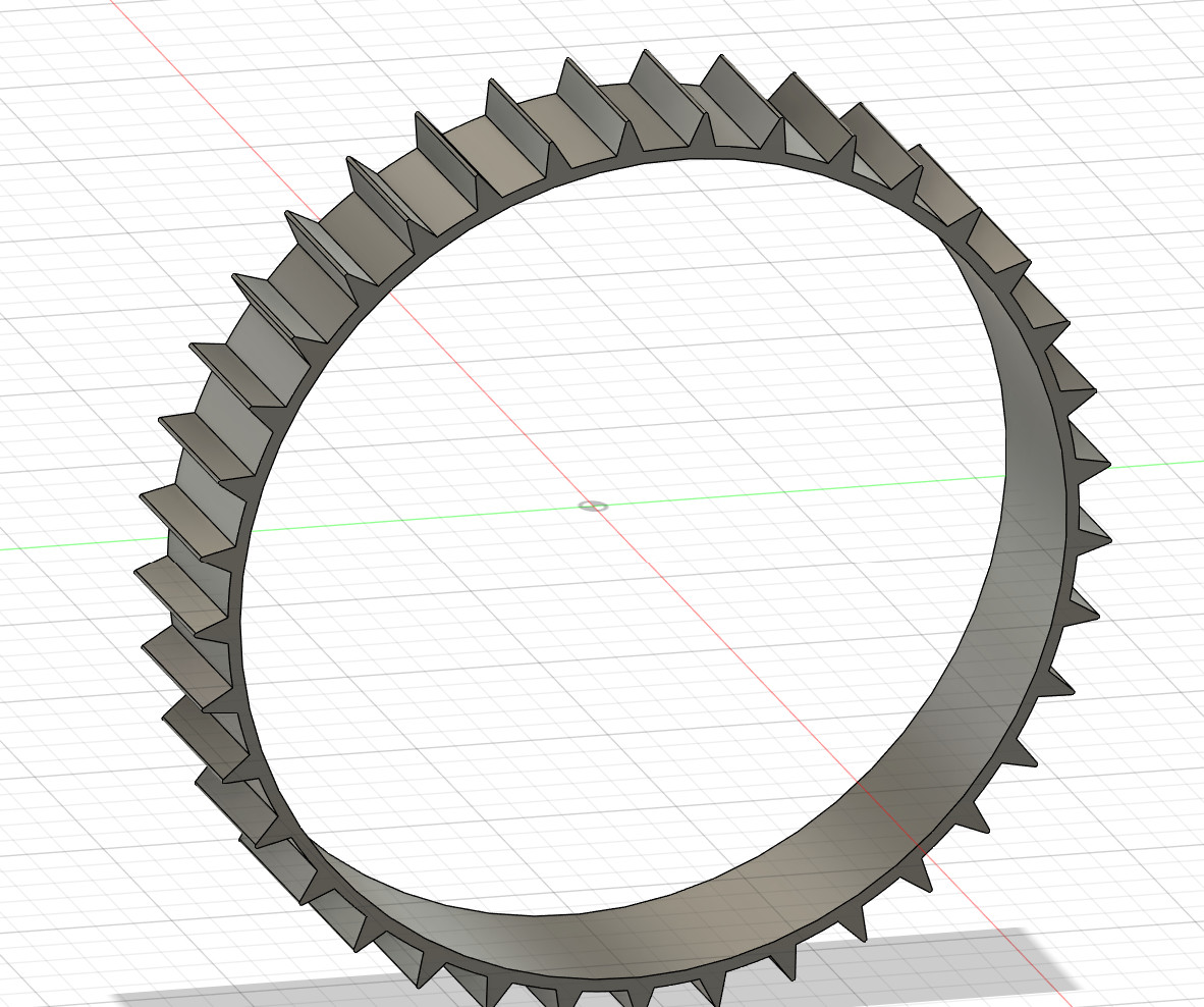 Replacement Replica Track Set for Hubley #505 Crawler – Black 3D TPU
