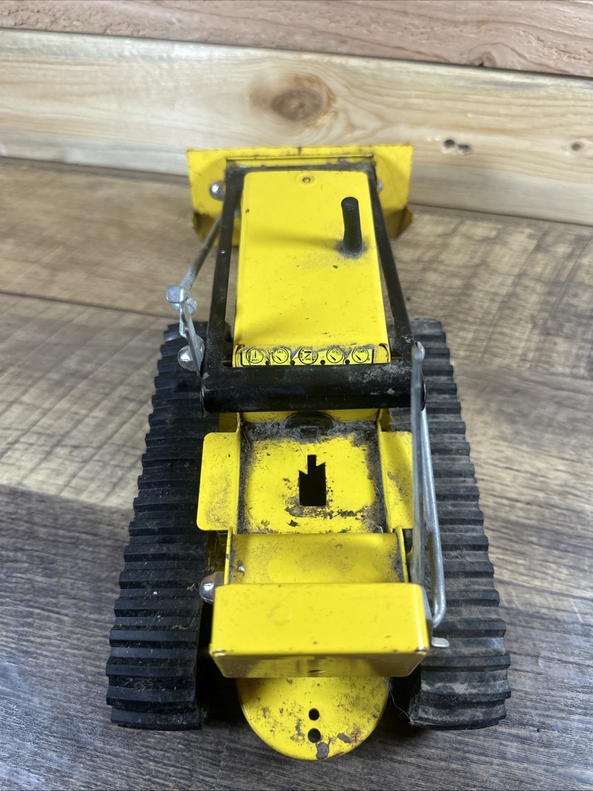 Vintage Tonka #352 Pressed Steel Yellow Loader