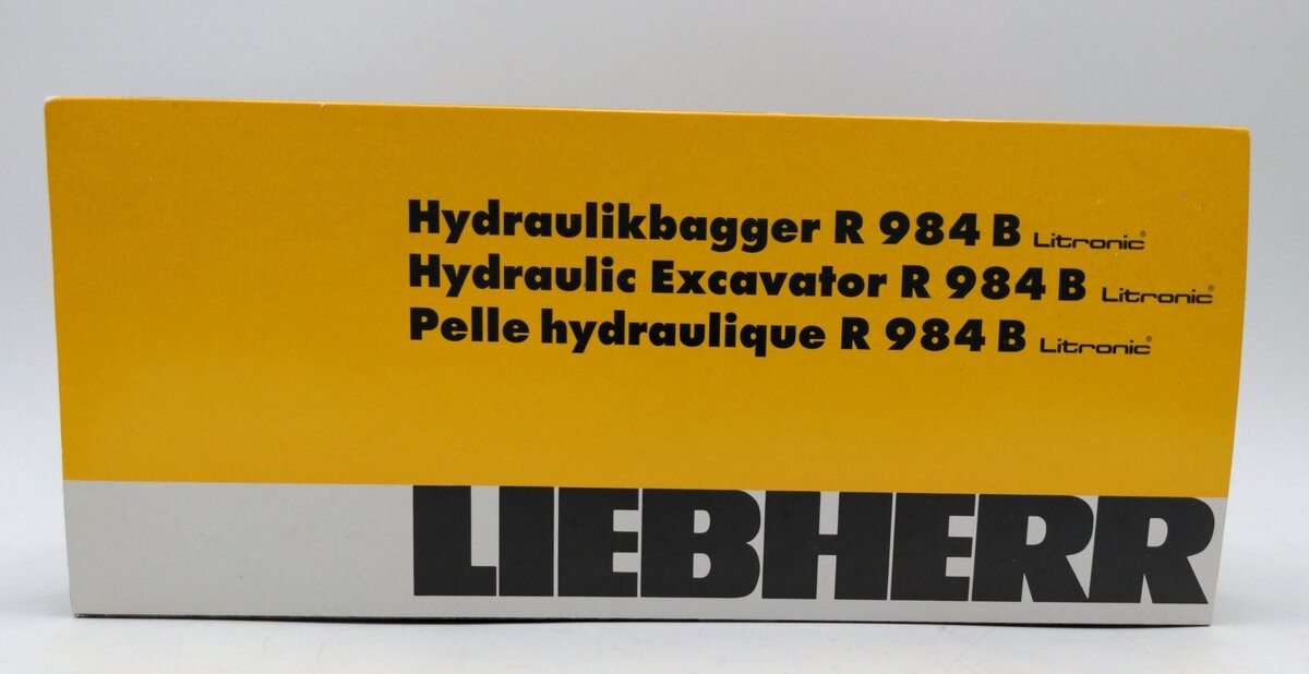 Conrad 2836 1:50 Scale Liebherr R984B Hydraulic Shovel NIB