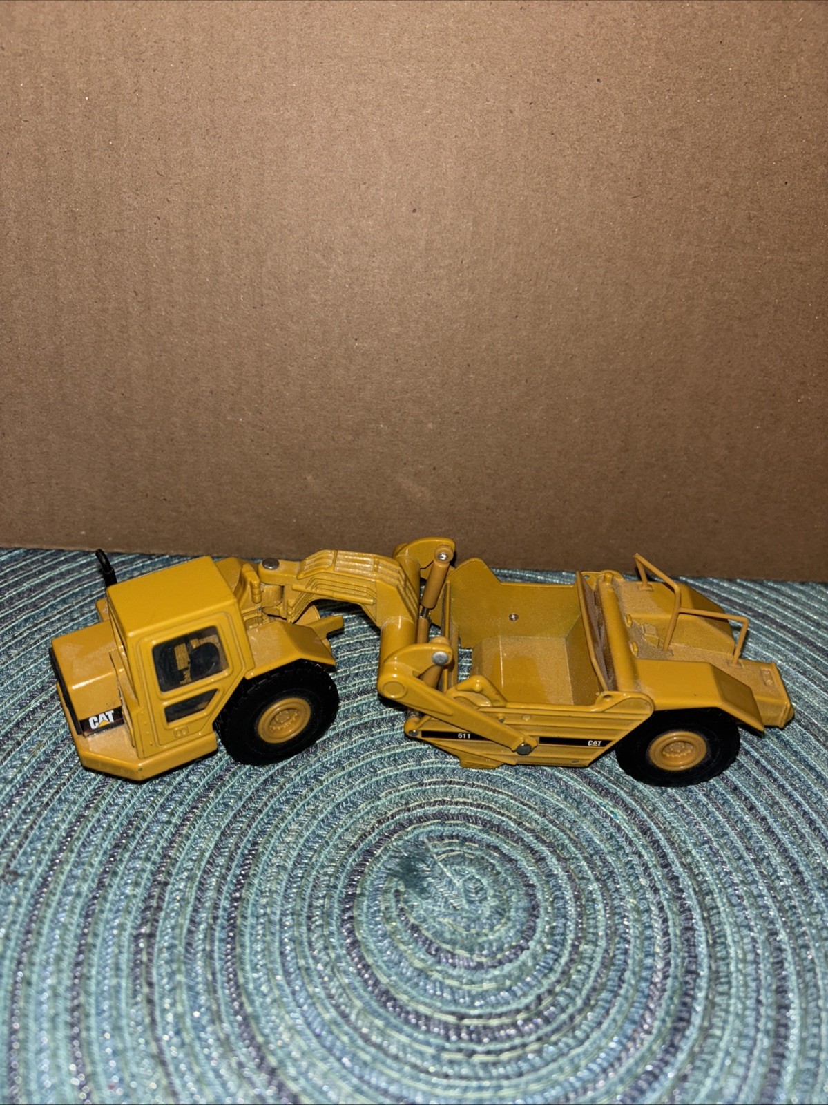 CAT 611 Wheel Tractor Scraper Diecast 1/64 Scale Model Norscot Caterpillar
