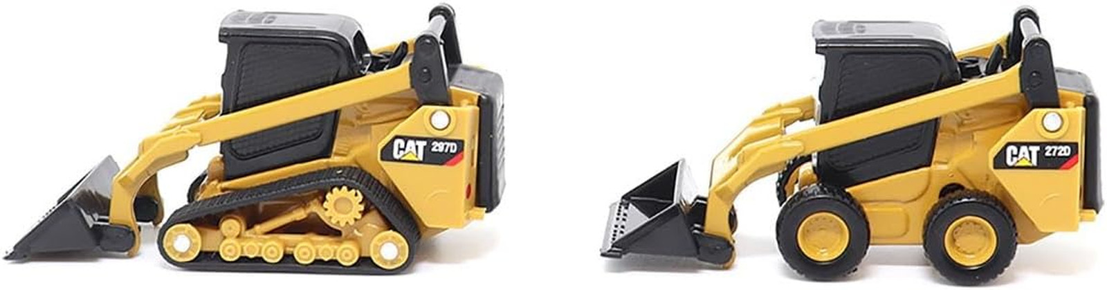 Diecast Masters 1/64 Caterpillar 272D2 Skid Steer Loader & 297D2 Compact Track L
