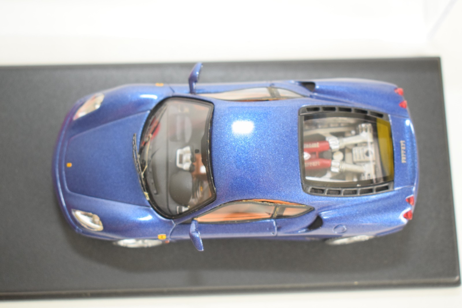C10 1:43 LOOKSMART LS112C LS112 C FERRARI F430 MET. BLUE MIB RARE