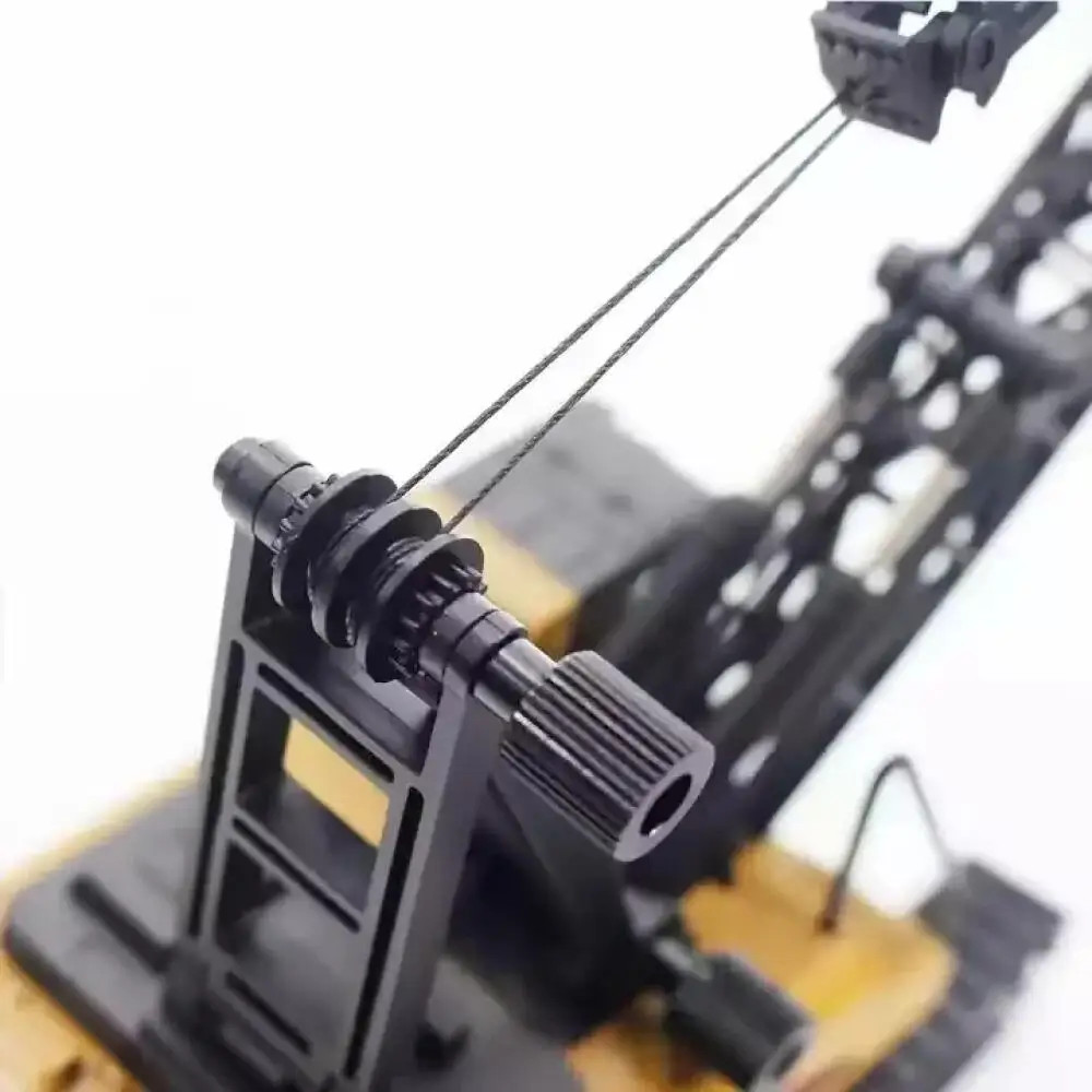 Alloy Tower Crane Model Engineering Vehicle Excavator Static Truck Model Toys