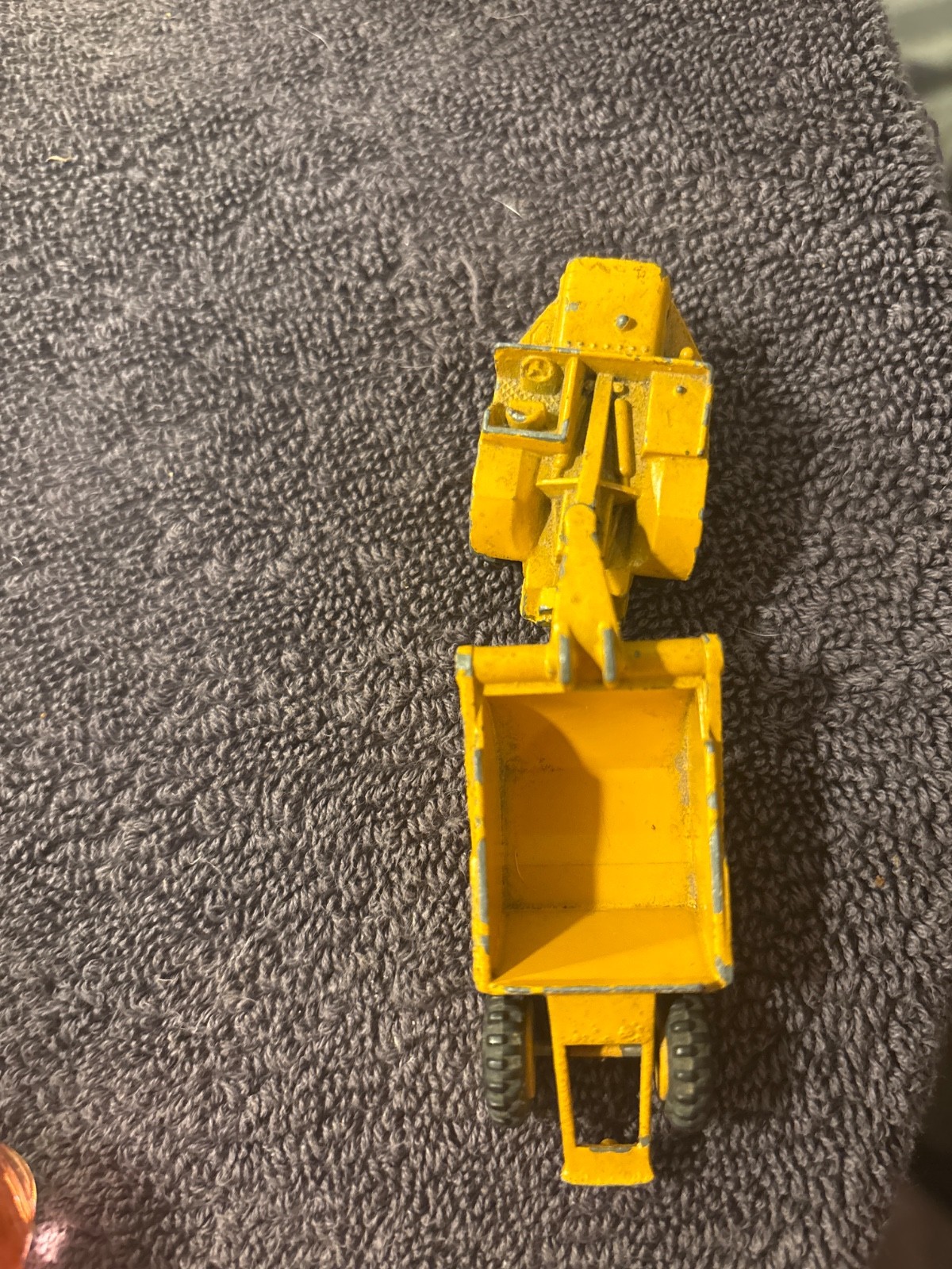 Vintage Lit’l Toy No 8-69 Michigan 310 Die-cast Construction Scraper Made In USA