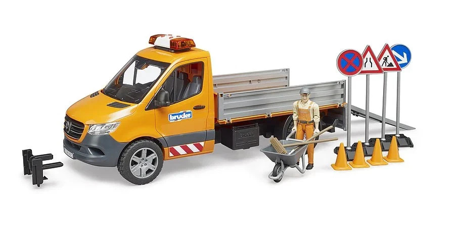 BRUDER TOYS #02677 MB Sprinter Municipal L&S