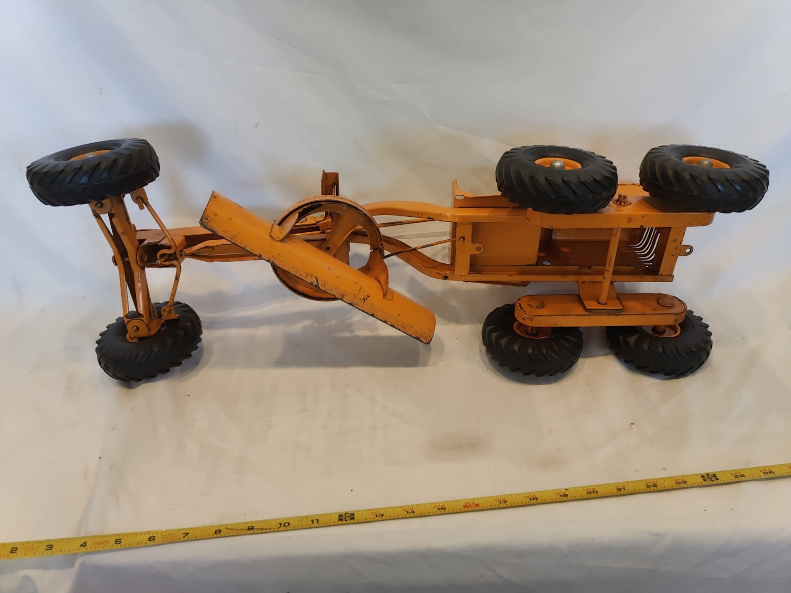 Doepke Model Toys Adams Road Grader Diesel Motor Steel 1950’s Vintage Nice Cond.