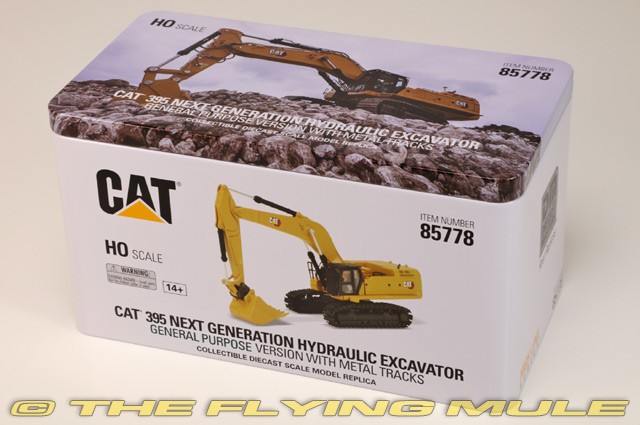 Diecast Masters 1:87 395 Excavator w/3 Work Tools