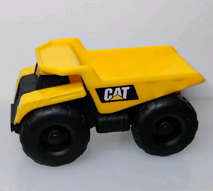 CAT Construction Little Machines Dump Truck Play Vehicle Cake Topper