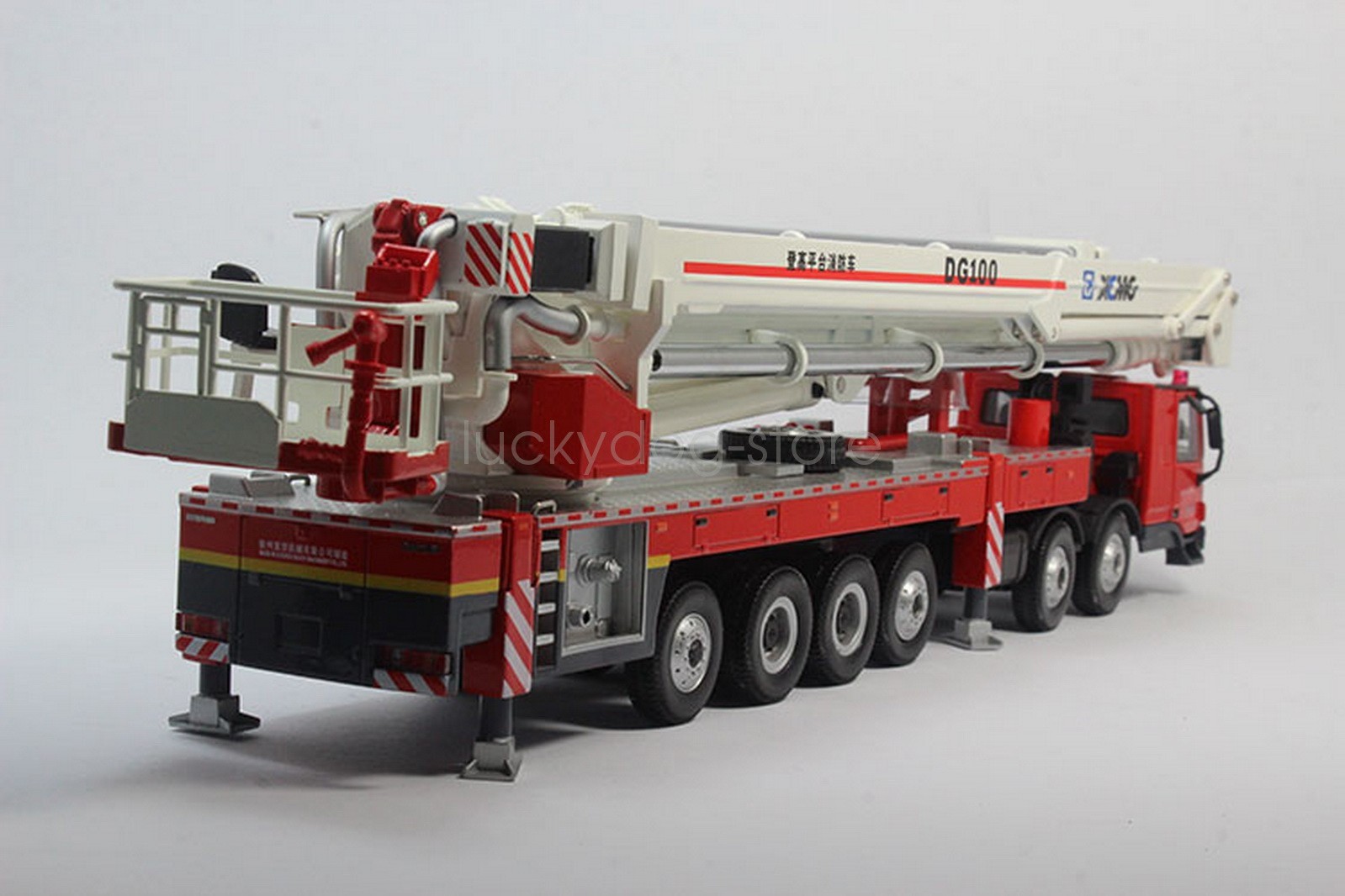 1/50 XCMG DG100 Aerial Platform Fire Diecast Truck Collection NIB