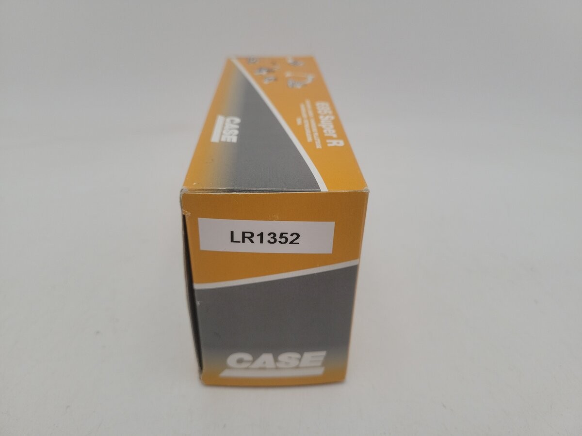 Conrad 2581 1:50 Scale Yellow/Gray Case 695 Super R Backhoe Diecast Model EX/Box