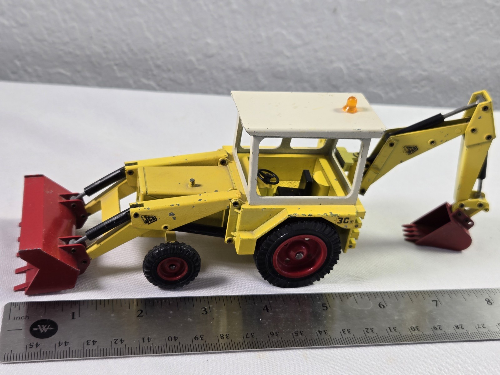 Vintage NZG JCB Backhoe Modelle Made In West Germany