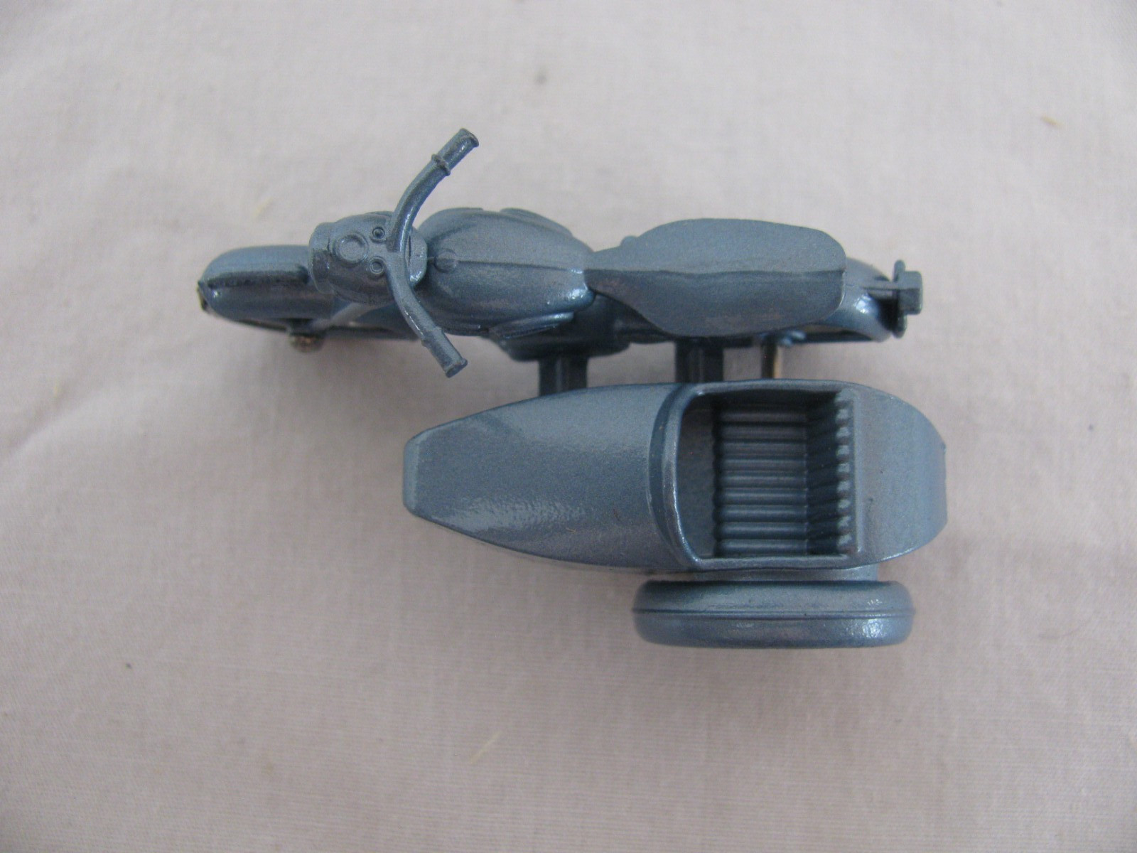 Vintage Lesney Matchbox Diecast Triumph T110 Motorcycle w/ Sidecar #4 New!