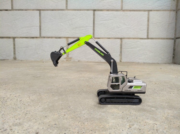 ZOOMLION 1:87 ZE210GLC Crawler Excavator Alloy Engineering Vehicle Model