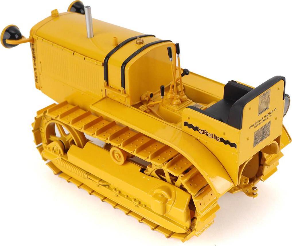 CAT Caterpillar Twenty Five Tractor Yellow Vintage Series 1/16 Diecast Model by