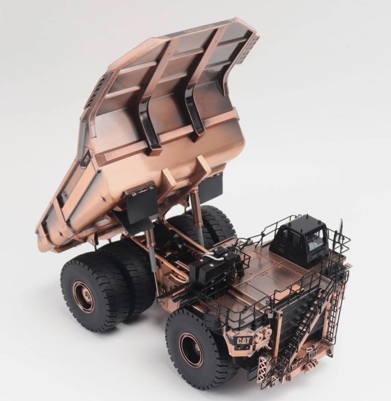 DIECAST MASTERS,CATERPILLAR 797F Dumper Truck – Copper Edition, 1/50, DCM85799
