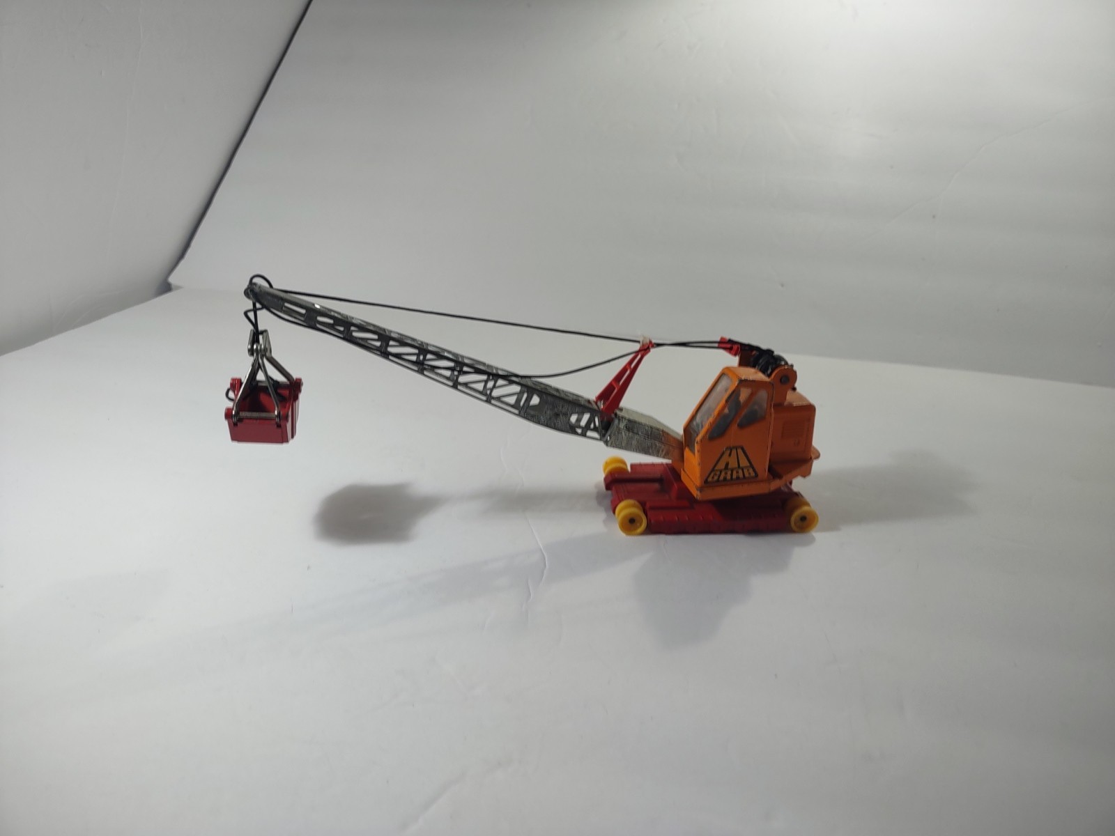 Corgi Major Toys No. 1153 Priestman Boom Crane HI GRAB Diecast Pressed Steel