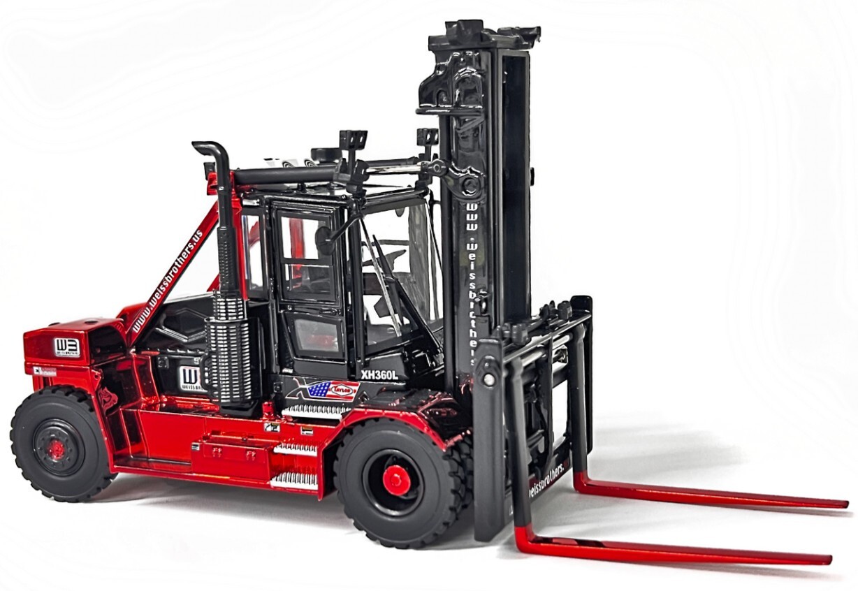 Taylor XH-360L Forklift – 10 Year Chrome – Weiss Bros 1:50 Scale #WBR033-301 New