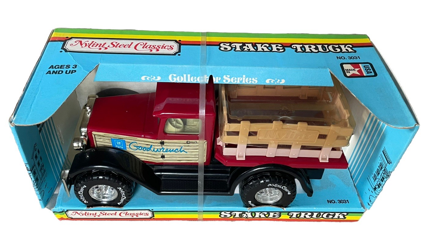 Nylint Steel Classics Stake Truck Collector Series No. 3031 Red NIB. Made in USA