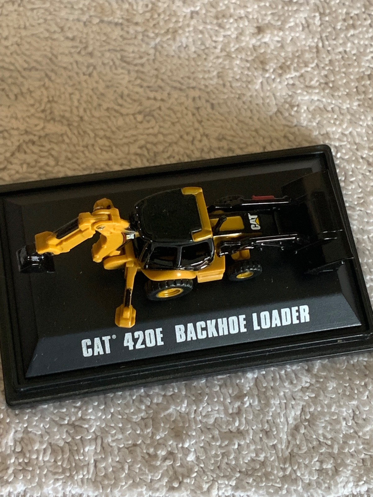 Diecast Backhoe Loader Model – Miniature