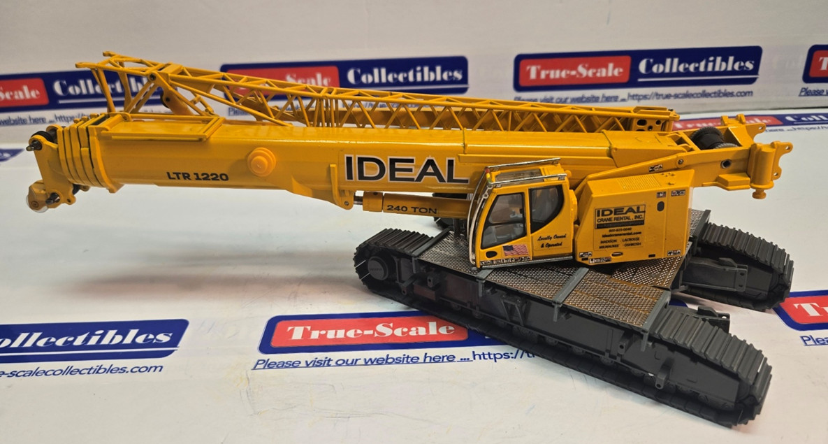 1/50 Custom IDEAL CRANE Liebherr LTR 1220 Hydraulic Crane – FREE SHIPPING !!!