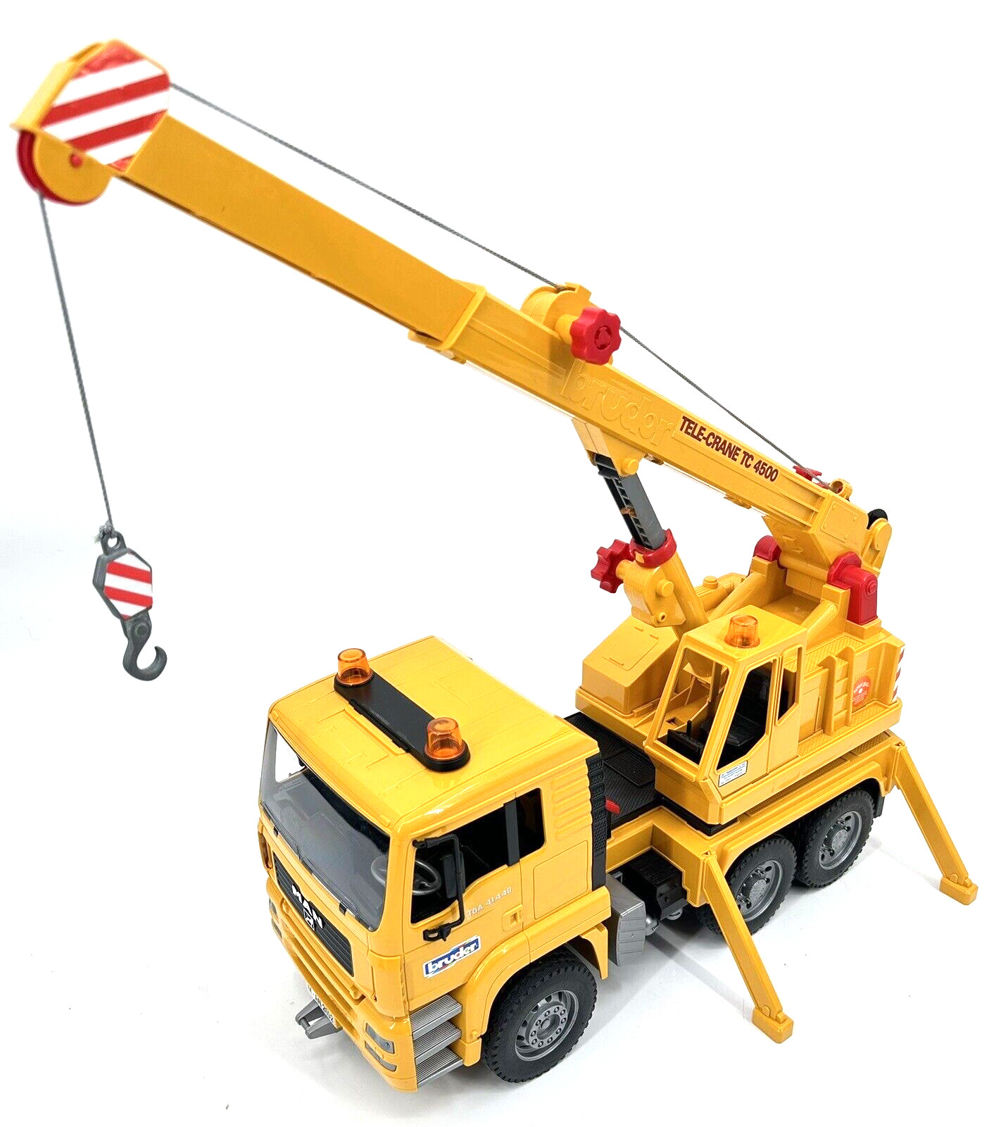 Bruder Man Tele-Crane TC 4500 Construction Toy Made in Germany